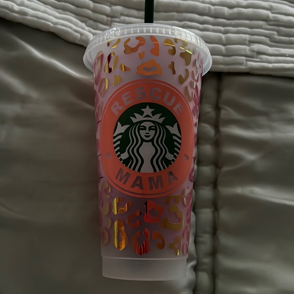 Custom iced coffee tumbler!